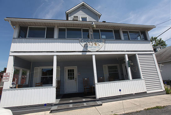 Early history photo of Creature Comforts Veterinary Service team or clinic in Saylorsburg, PA
